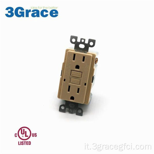 3GRACE TS15 Self test GFCI con indicatore LED